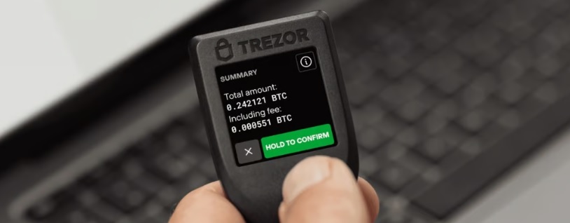 Trezor Model T Hardware Wallet